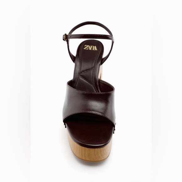 NWT Zara High Heel Platform Sandals | EU 39 - Picture 6 of 12